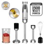 Gastroback Powermix Stabmixer Professional Frullatore ad immersione 1500 W Acciaio inox (40973)