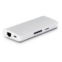 LMP 18645 hub di interfaccia USB 3.2 Gen 1 (3.1 Gen 1) Type-C 5000 Mbit/s Argento (18645)
