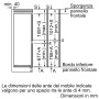 Bosch Serie 4 KIN862SE0 Frigorifero Combinato da incasso 177,2 x 54,1 cm Classe E