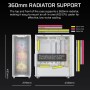 3200D RS ARGB MID-TOWER CASE  WHITE (CC-9011345-WW)