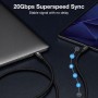 2 IN 1 USB-C TO C + HDMI CABLE, 3M (128437)
