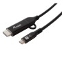 2 IN 1 USB-C TO C + HDMI CABLE, 3M (128437)