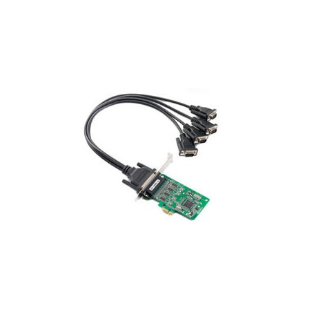 Moxa CP-104EL-A scheda di interfaccia e adattatore Interno Seriale (CP-104EL-A-DB25M)