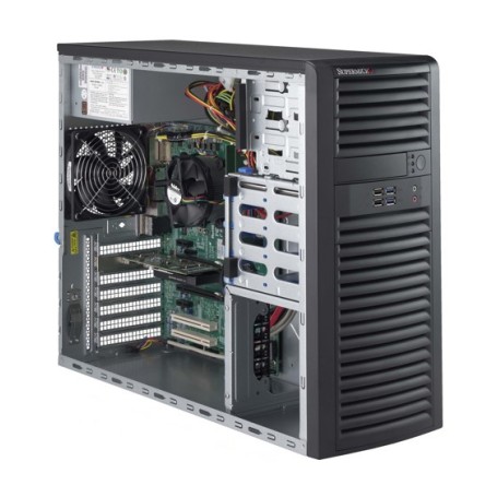 Supermicro SuperWorkstation 5039A-iL Midi-Tower Nero Intel® C236 LGA 1151 (Presa H4) (SYS-5039A-IL) (SYS-5039A-iL)