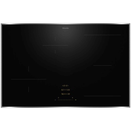 Miele KM 8482 FR Piano cottura a induzione 806 mm | Zone di cottura individuali e zona di cottura PowerFlex XL (KM8482FRED)