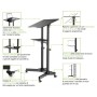 Techly ICA-TB TPM-1BK supporto per notebook Supporto per computer portatile Nero (ICA-TB-TPM-1BK)
