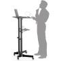 Techly ICA-TB TPM-1BK supporto per notebook Supporto per computer portatile Nero (ICA-TB-TPM-1BK)