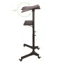 Techly ICA-TB TPM-1BK supporto per notebook Supporto per computer portatile Nero (ICA-TB-TPM-1BK)