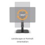17-32" FOLDABLE TOUCH SCREEN STAND (650124)