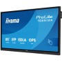 iiyama TE6513A-B2AG visualizzatore di messaggi Pannello piatto interattivo 163,8 cm (64.5") Wi-Fi 500 cd/m² 4K Ultra HD Nero To