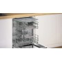 Bosch SMP4ECC72S Serie 4 Lavastoviglie da incasso sottopiano 14 coperti Acciaio nero spazzolato anti-impronta Classe A