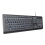 Trust Primo Beleuchtete tastiera Casa/ufficio USB QWERTY Italiano Nero (25820)