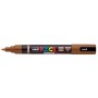 CF6 POSCA BRUSH MARRONE (MPC5BRM)