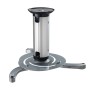 Deltaco ARM-405 supporto per proiettore Soffitto Argento