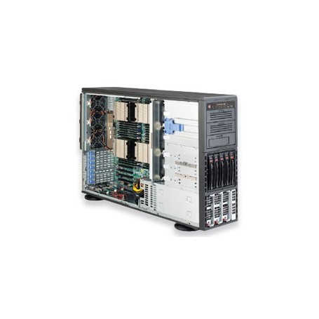 Supermicro 748TQ-R1K43B Tower Nero (CSE-748TQ-R1K43B)