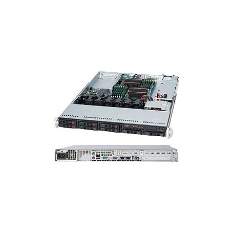 Supermicro SuperChassis 113TQ-600WB Supporto Nero 600 W (CSE-113TQ-600WB)