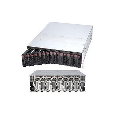 Supermicro SYS-5037MR-H8TRF sistema barebone per server Intel® C602J LGA 2011 (Socket R) Armadio (3U) Nero (SYS-5037MR-H8TRF)