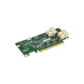Supermicro AOC-SLG3-4E4R - Speicher-Controller - 4 Sender/Kanal - PCIe 3.0 - Low-Profile - PCIe 3.0 x16