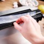Gastroback Design Basic macchina per sottovuoto 800 mbar Nero, Acciaio inox (46009)
