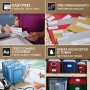 DYMO Etichette originali LabelWriter resistenti | 59 mm x 190 mm | Poliestere bianco | 170 etichette autoadesive grandi | Alte p (1933087)