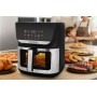 Gastroback Heat & Crisp Family Singolo 8 L Indipendente 2000 W Friggitrice ad aria calda Nero, Acciaio inox (42585)