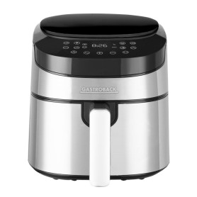 Gastroback Design Air Pro Singolo 3,7 L Indipendente 1300 W Friggitrice ad aria calda Nero, Acciaio inox (42582)