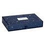 Caran d-Ache Cosmic Blue Nero Penna a sfera retrattile a clip 1 pz (CC0890.024)