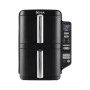 Double Stack 2-Ebenen Heiluftfritteuse SL300EU (schwarz, 2.470 Watt, 2 Krbe je 3,8 Liter)