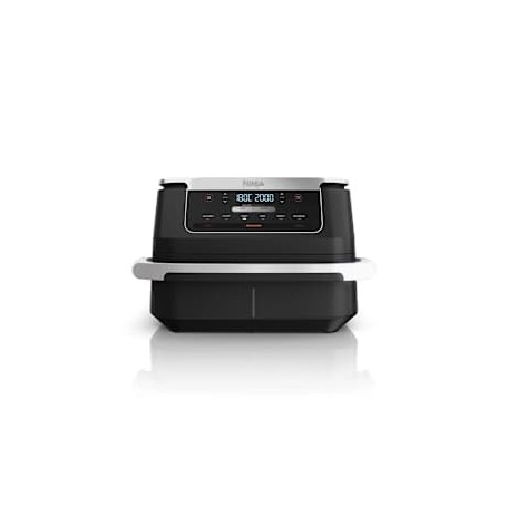 Ninja AF550EU friggitrice Doppia 6,6 L Indipendente 2470 W Friggitrice ad aria calda Nero, Argento