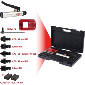KS TOOLS Universal-Bördelgerät-Satz, 11-tlg.Flarefix II (122.1260)