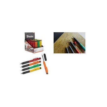 Bradas Bohrlochmarker, Strichbreite: 1,0 mm, 40er Display filigraner Tieflochmarker für Bohrlöcher & schwer - 40 Stück (DIY-P (DIY-PCASET02/D)