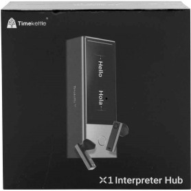 Timekettle X1 Translator black - tragbares Übersetzungsgerät (6971362040352)