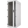Triton 19"-Serverschrank/Netzwerkschrank RIE von - Schutzgrad IP54 - 37 HE - BxT 600 x 800 mm - Sichttür - RückWand - lichtgra (RIE-37-A68-CCX-N1)