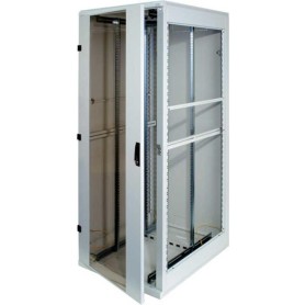 Triton 19"-Serverschrank/Netzwerkschrank RMA von - 42 HE - BxT 800x800 mm - lichtgrau - Sichttür - RückTÜR (RMA-42-A88-CAX-N1 (RMA-42-A88-CAX-N1-DAA)