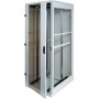 Triton 19"-Serverschrank/Netzwerkschrank RMA von - 42 HE - BxT 800x800 mm - lichtgrau - Sichttür - RückTÜR (RMA-42-A88-CAX-N1 (RMA-42-A88-CAX-N1-DAA)