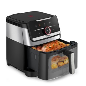 Tefal Easy Fry Smart & Silence EY876DE0 friggitrice Singolo 7 L Indipendente 1800 W Friggitrice ad aria calda Nero, Grigio scuro