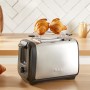 Tefal Subito TT5S1DE0 tostapane 7 2 fetta/e 1300 W Nero, Acciaio inox