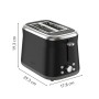 Tefal Collection TT7208E0 tostapane 8 2 fetta/e 850 W Nero