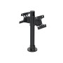 Ergonomic Solutions SpacePole POS SPV1303-02 accessorio di sistema POS Nero Metallo 75 x 100 mm