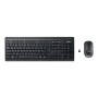 Fujitsu LX410 tastiera Mouse incluso Ufficio RF Wireless QWERTY Turco Nero (S26381-K410-L489)