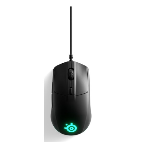 Steelseries Rival 3 mouse Gaming Mano destra USB tipo A Ottico 8500 DPI (62513)