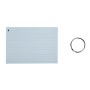 Exacompta 10340E scheda per indice Blu, Verde, Rosa, Bianco, Giallo 50 pz