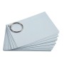 Exacompta 10340E scheda per indice Blu, Verde, Rosa, Bianco, Giallo 50 pz