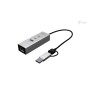 i-tec USB-C/USB-A Metal HUB 3 (2x USB-C, 1x USB-A) Port + 2.5GLAN (CAMTLG325HUB)