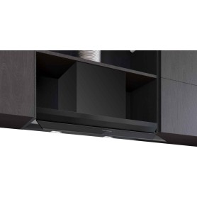 Siemens studioLine LJ89BET65 - Cappa aspirante di design integrata iQ700 , nero opaco, 80 cm