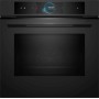 BOSCH HNG978NM1 forno da incasso con funzione vapore e microonde, 60 x 60 cm, Matt Black, Serie 8