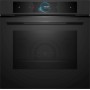 BOSCH HSG938EM1 Forno da incasso con funzione vapore, 60 x 60 cm, Matt Black, Serie 8