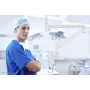Neomounts FPMA-HAC100 Supporto monitor a soffitto tipo medicale 10-24" - alt. 0-170 cm - molla a gas