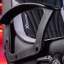 X Rocker Fury 2.1 RGB Sedia da gioco per console Seduta imbottita Nero, Bianco (2023039)