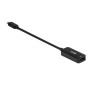 CLUB3D CAC-2505 cavo e adattatore video 0,12 m USB tipo-C HDMI + USB Nero